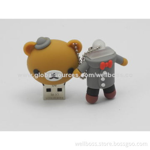 Wedding gift storage of good memories bride and groom shaped USB flash drive